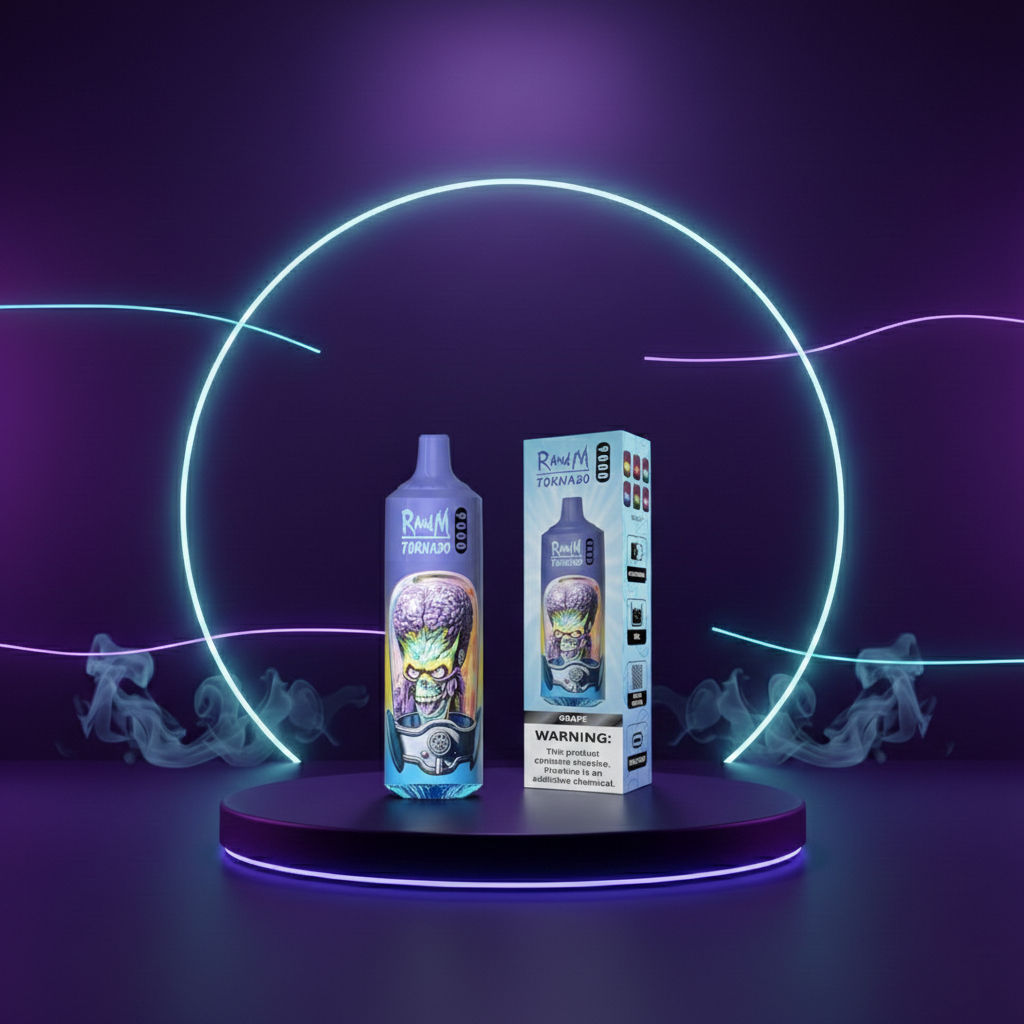 RandM Tornado 9K 9000 buchow jednorazowki e-papierosy polska vape