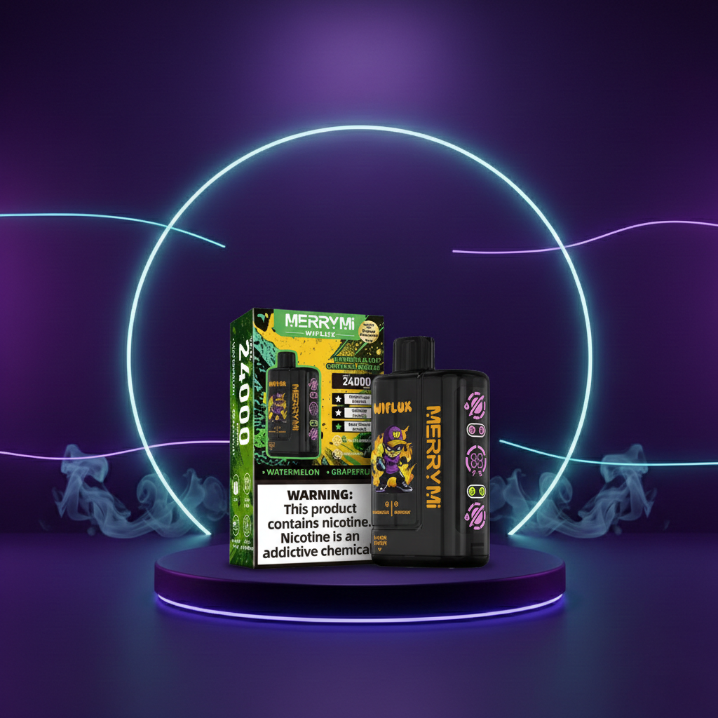 MerryMi Wiflux 24K 24000 buchow jednorazowki e-papierosy polska vape